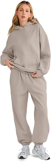 AUTOMET Womens 2 Piece Outfits Lounge Hoodie Sweatsuit Sets Plus Size Fall Fashion Clothes Airport Travel Pants Tracksuits
