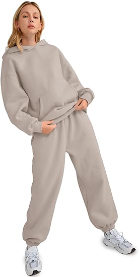 AUTOMET Womens 2 Piece Outfits Lounge Hoodie Sweatsuit Sets Plus Size Fall Fashion Clothes Airport Travel Pants Tracksuits