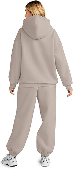 AUTOMET Womens 2 Piece Outfits Lounge Hoodie Sweatsuit Sets Plus Size Fall Fashion Clothes Airport Travel Pants Tracksuits